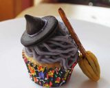 ＜ハロウィン＞魔女のカップケーキ ♪作り方5写真