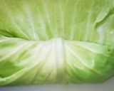 葉を茹でない＊あんかけロールキャベツ作り方3写真