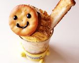調理実習☆かぼちゃのモンブランパフェ作り方6写真
