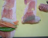 酢豚ロール♪作り方4写真