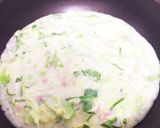 余ったおかゆでもんじゃ焼き♬作り方3写真