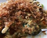 余ったおかゆでもんじゃ焼き♬作り方5写真