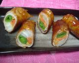 酢豚ロール♪作り方6写真