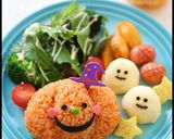簡単♪おばけかぼちゃ★ハロウィンキャラ弁作り方7写真