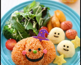 簡単♪おばけかぼちゃ★ハロウィンキャラ弁作り方7写真