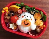キャラ弁☆おばけちゃん☆ハロウィン作り方4写真