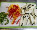 豚肉と茄子ぱぷりかピーマンの味噌炒め作り方3写真