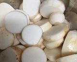 里芋と鶏そぼろの豆乳煮♡作り方1写真