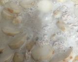 里芋と鶏そぼろの豆乳煮♡作り方3写真