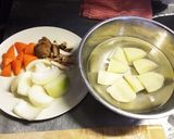 サッパリ！塩肉じゃが♪作り方1写真