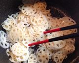 京風★簡単★レンコンのきんぴら作り方3写真