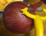 林檎&梨&柿の皮剥き〜(o˘◡˘o)♡作り方5写真