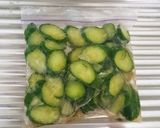簡単☆きゅうりの即席梅漬け作り方4写真