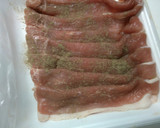 簡単 おかずに！！ 豚肉の 味噌マヨ焼き作り方2写真