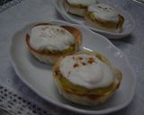 餃子の皮で☆ミニミニカップ♪ノンオイル作り方4写真