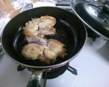 鶏もも肉ステーキ オニオンにんにくソース作り方6写真
