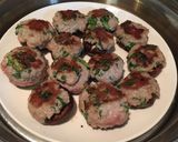 蒸し椎茸の肉詰作り方5写真
