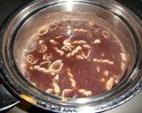 ワンポットパスタ★サラマカ入りぜんざい★作り方3写真