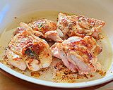 塩麹鶏の香味焼き ☆ トマトソース添え作り方4写真