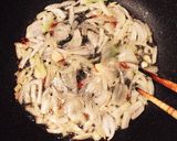 ドライポルチーニでじゅ〜しぃ☆蕎麦パスタ作り方4写真