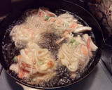 うどんで枝豆ちくわ人参のかき揚げ(๑´ڡ作り方5写真
