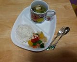 ~ナシゴレン&タイ仕立て豆腐soup~作り方5写真