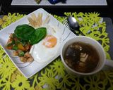 ~ナシゴレン&タイ仕立て豆腐soup~作り方9写真