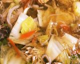 八戸の郷土料理 せんべい汁作り方8写真