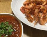 甘海老の唐揚げオリーブ香るトマトソース作り方5写真