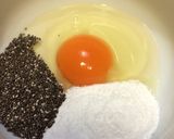 チアシード入りダイエットプリン作り方1写真