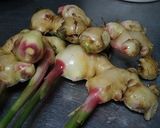 生姜の黒砂糖煮作り方1写真