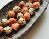 大人のおにぎり＊オリーブおにぎり作り方4写真