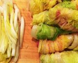 簡単！白菜豚巻き創味シャンタンクリーム煮作り方6写真