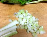 ご飯がススム！　セロリの甘味噌炒め作り方1写真