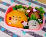 幼稚園 お弁当 キャラ弁♡ハロウィン作り方6写真