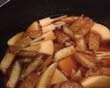 旨味たっぷり 筍と野菜(丸天)煮物作り方2写真