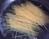 スキレットで作るチキン焼きナポリタン作り方1写真
