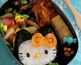 キャラ弁☆ハロウィンキティ作り方7写真