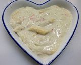 ワンポットパスタで里芋のかにみそグラタン作り方7写真