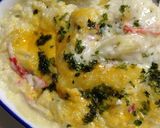 ワンポットパスタで里芋のかにみそグラタン作り方9写真