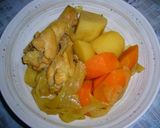 カレー味の鶏じゃが作り方6写真