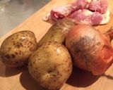 素朴な甘さの塩肉じゃが作り方1写真