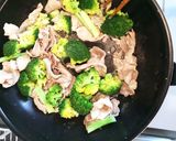 豚肉とブロッコリーのハニーマスタード炒め作り方4写真