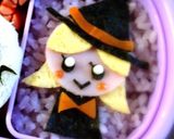 ハロウィン☆キャラ弁 魔女っ子作り方5写真