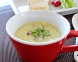 簡単♪さつまいものまったり豆乳ポタージュ作り方5写真