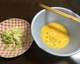 卵がふわふわ♡ワカメうどん作り方1写真