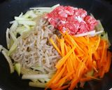 ★栄養満点♪♪野菜パパイヤのきんぴら～♥作り方5写真