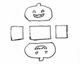 HM♡ハロウィンに、クッキーのお菓子箱！作り方1写真