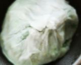 高菜明太漬入り手作り餃子作り方2写真