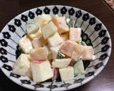 秋限定♪林檎と柿のフルーツサラダ作り方4写真